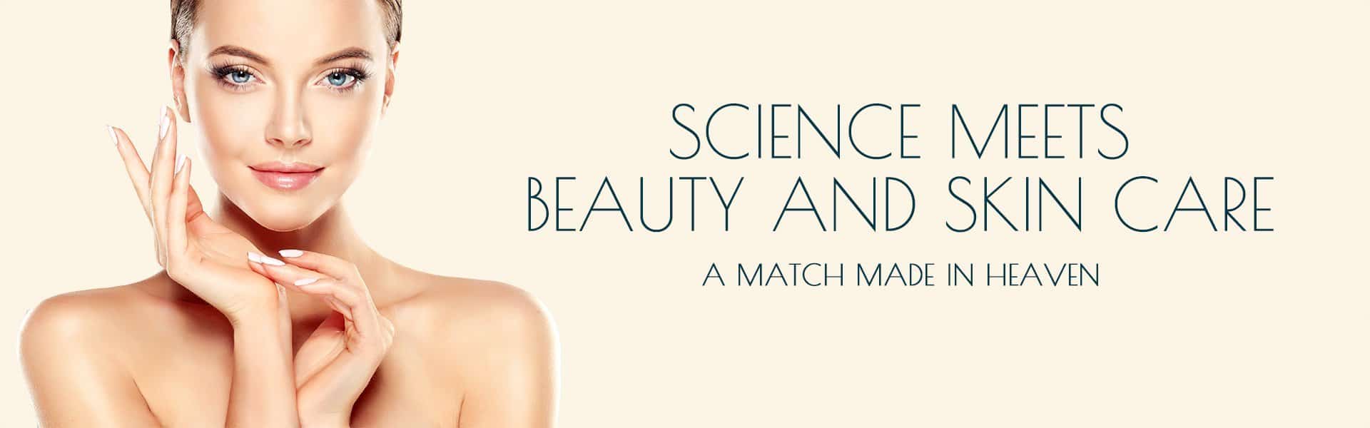 Science metts beauty banner
